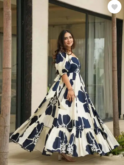 Brown paperbag waist pencil skirt